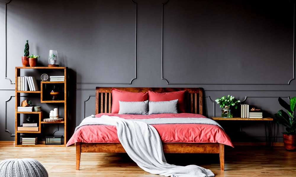 Dark grey bedroom ideas